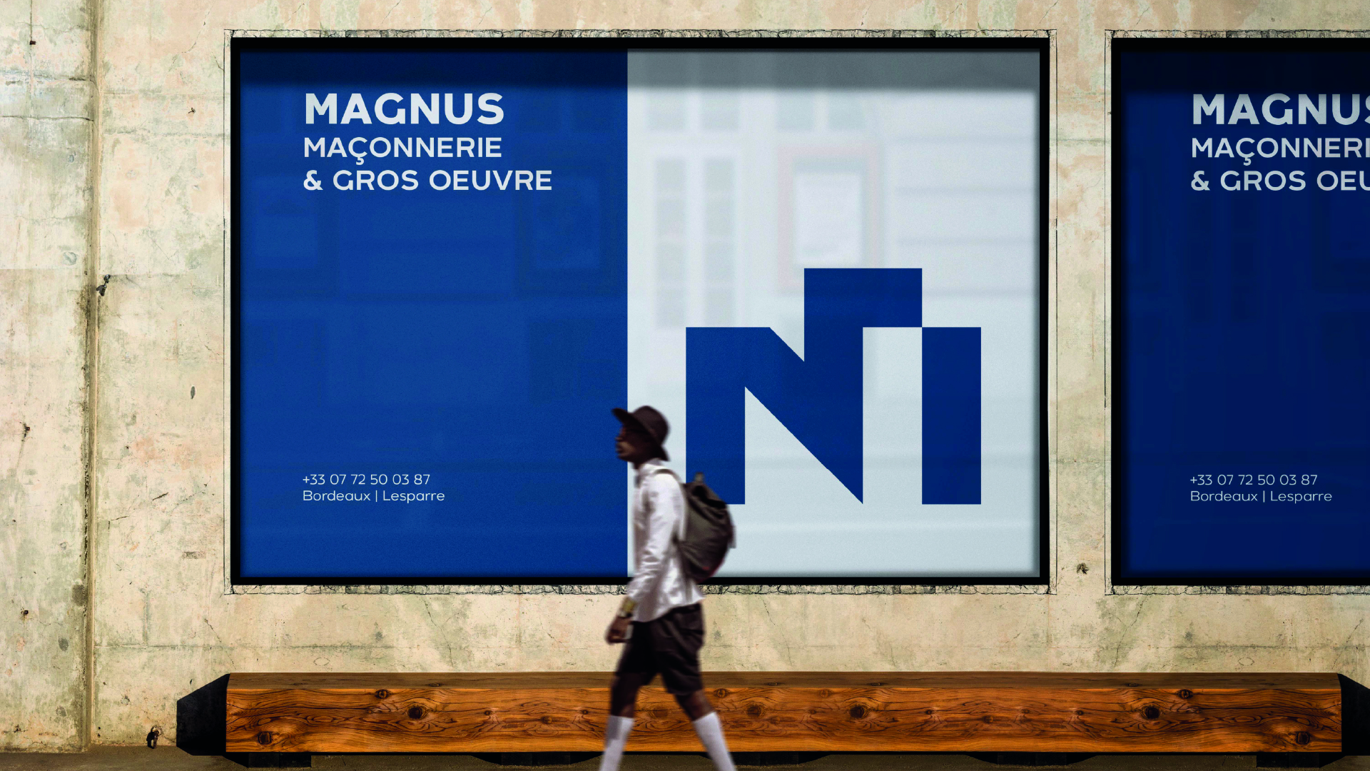 Identité visuelle NM Magnus sur différents supports