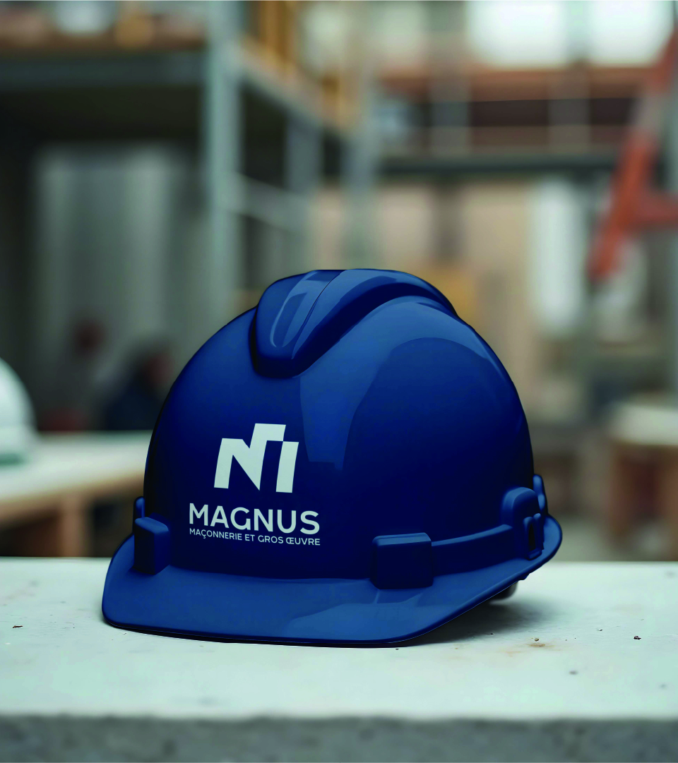 Identité visuelle NM Magnus sur différents supports