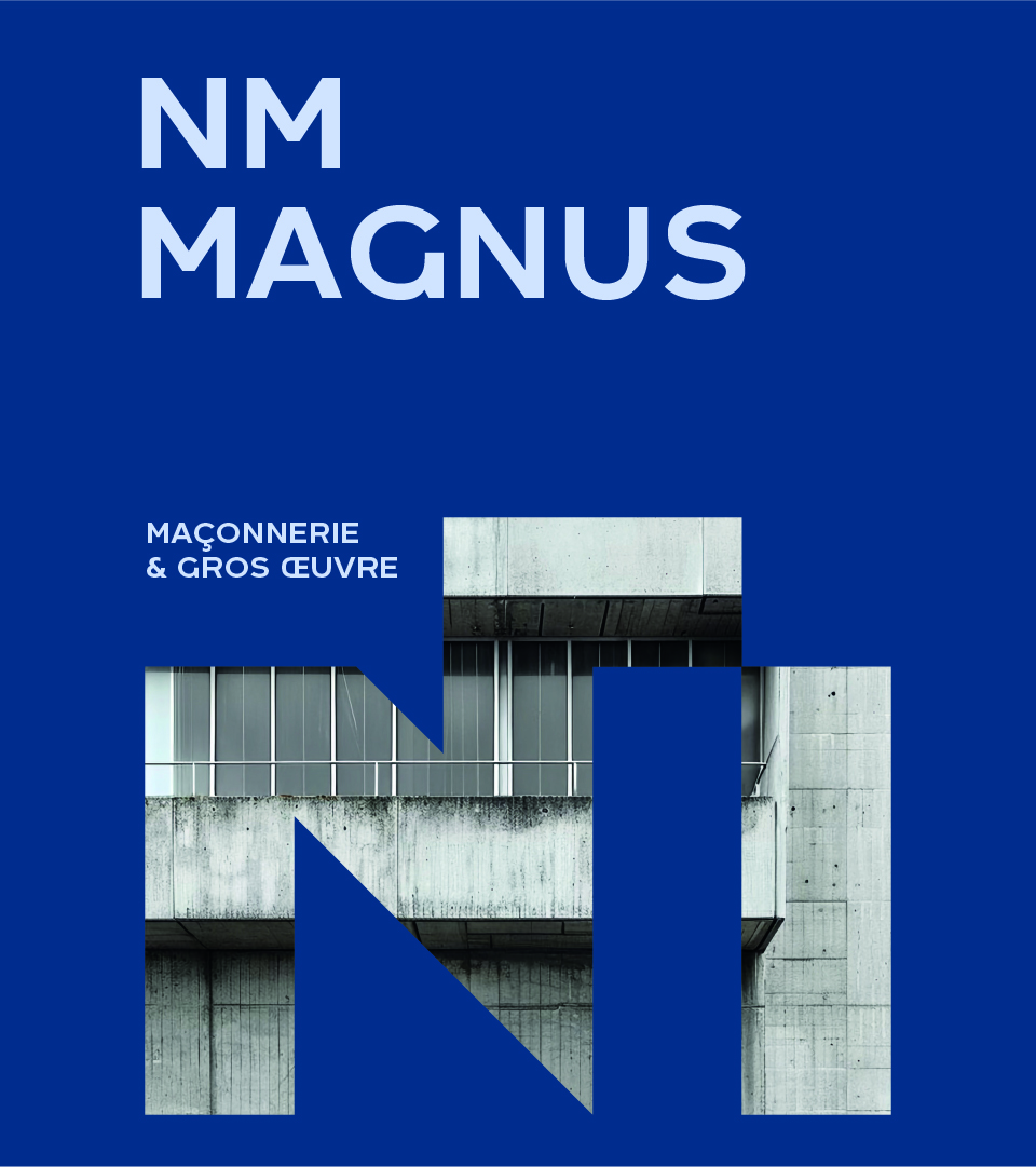 Identité visuelle NM Magnus sur différents supports
