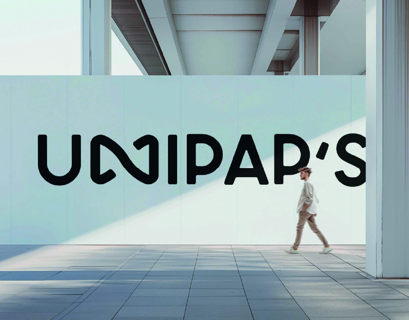 Logo de la marque Unipap’s conçu par Yacoub Design