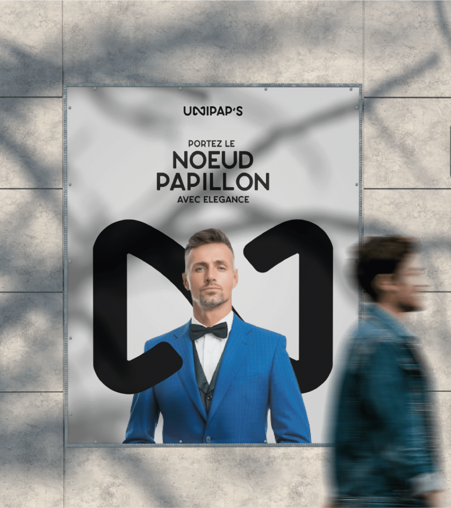 Logo de la marque Unipap’s conçu par Yacoub Design