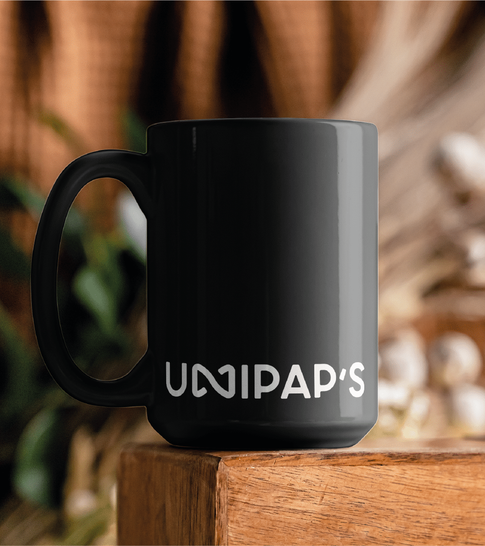 Logo de la marque Unipap’s conçu par Yacoub Design