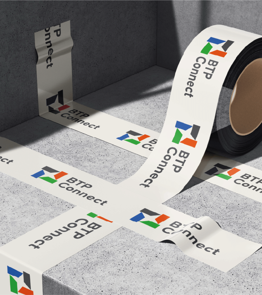 BTP CONNECT | Identité visuelle pour le réseau du BTP ivoirien