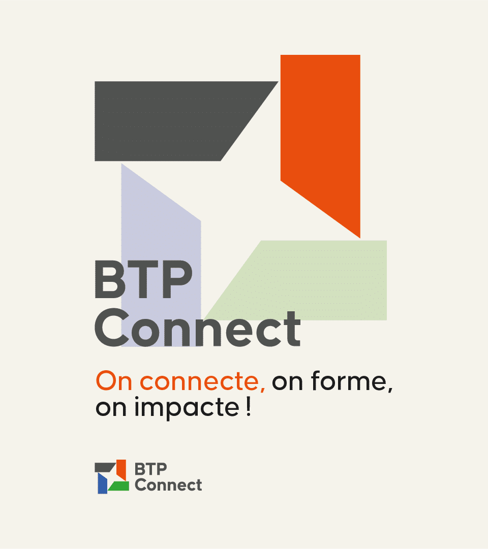 BTP CONNECT | Identité visuelle pour le réseau du BTP ivoirien