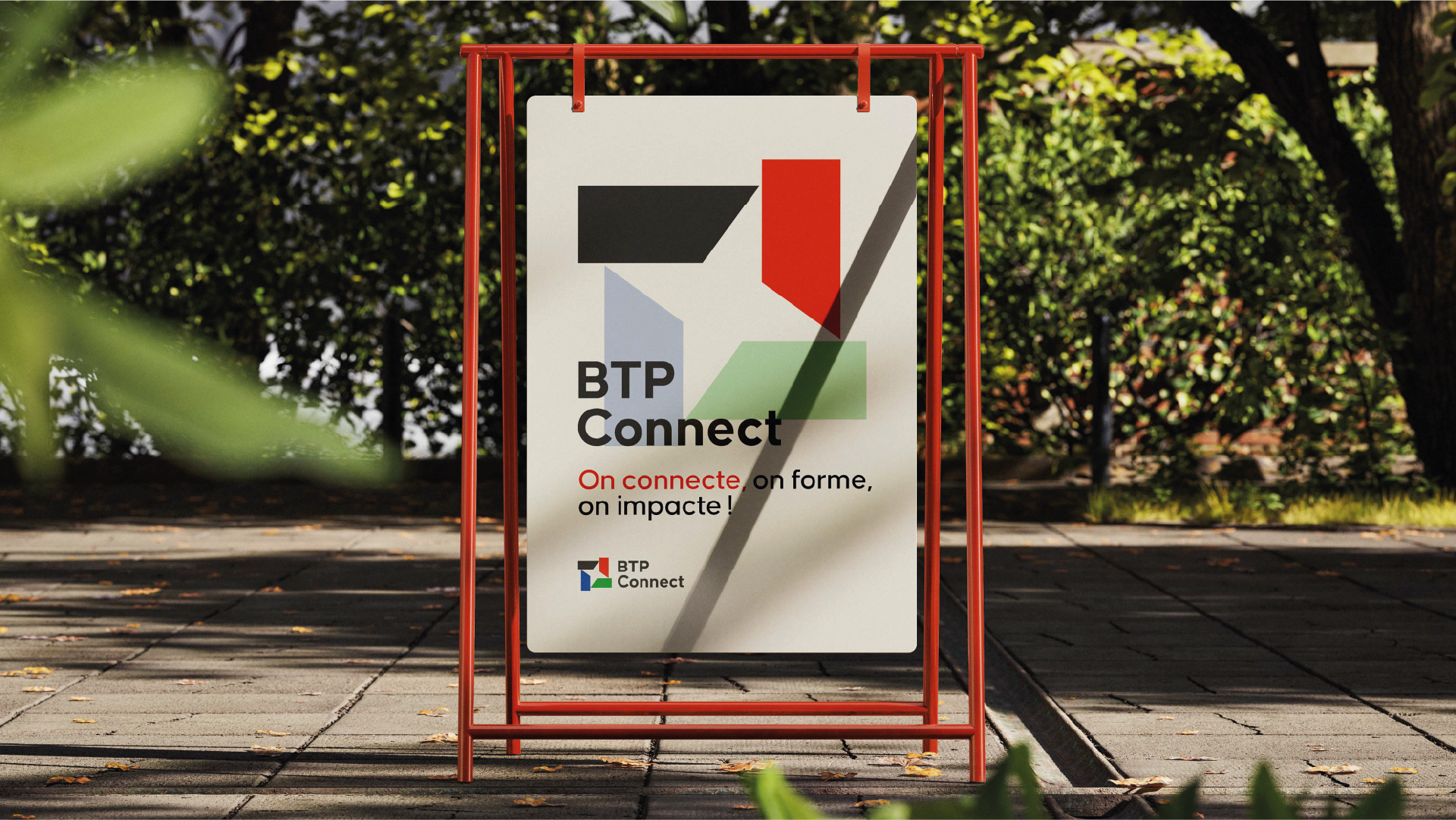 BTP CONNECT | Identité visuelle pour le réseau du BTP ivoirien