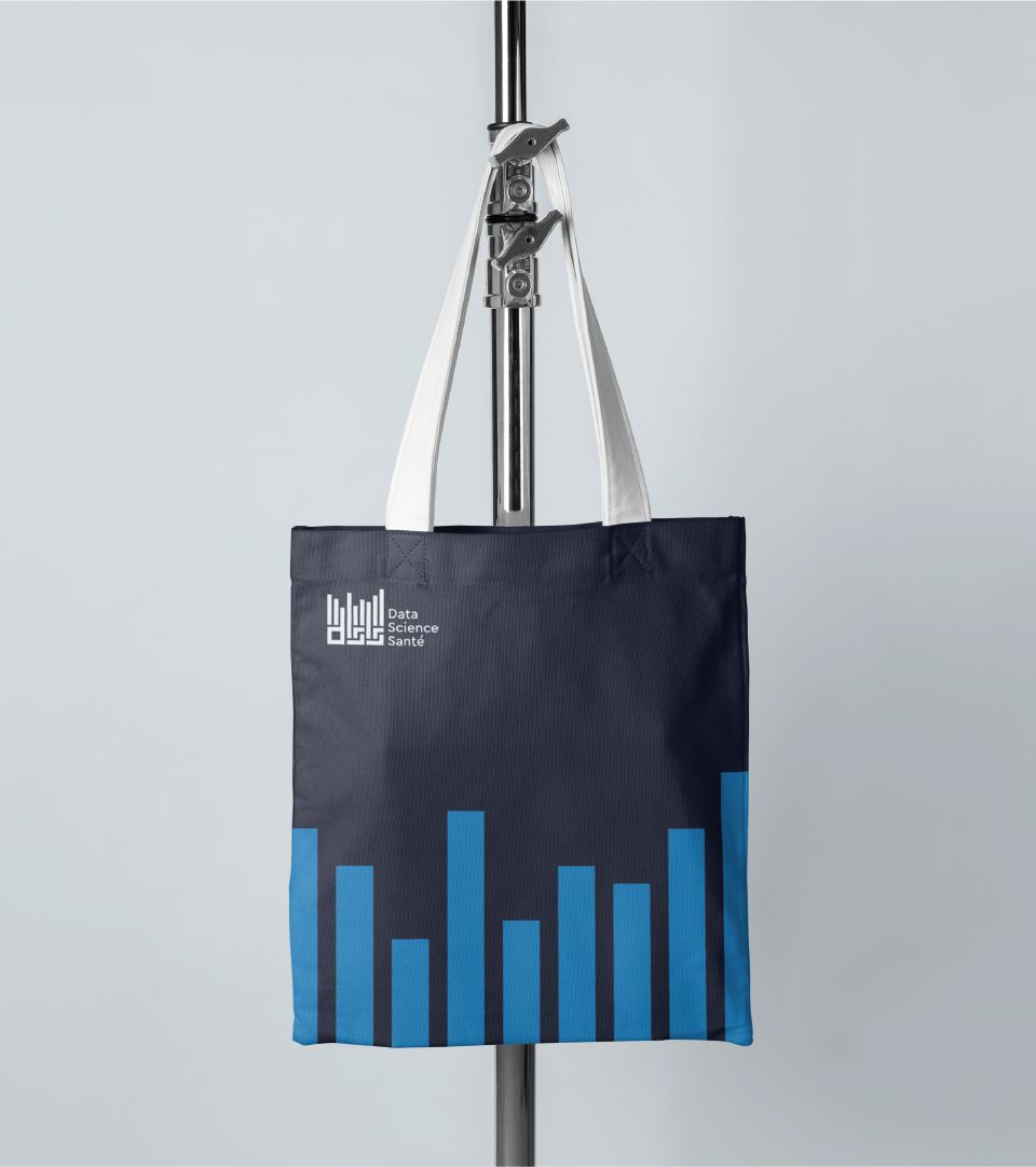 Application du logo DSS sur un sac