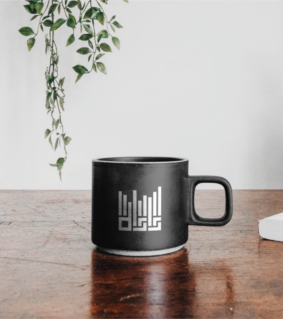 Application du logo DSS sur un mug